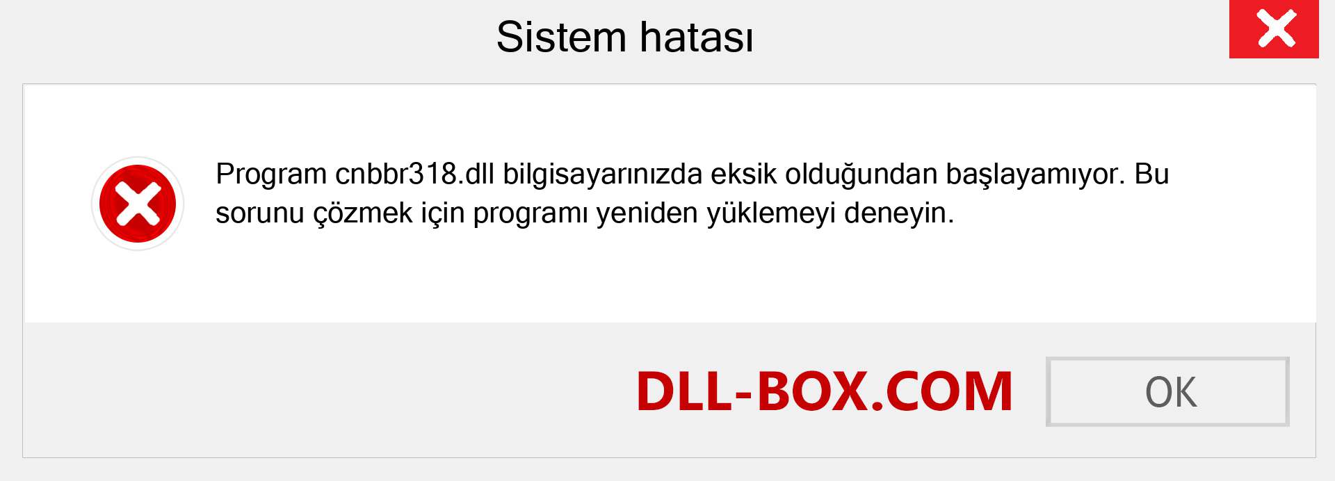 cnbbr318.dll dosyası eksik mi? Windows 7, 8, 10 için İndirin - Windows'ta cnbbr318 dll Eksik Hatasını Düzeltin, fotoğraflar, resimler